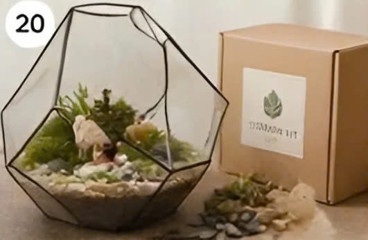 bộ kit DIY ngôi nhà tí hon