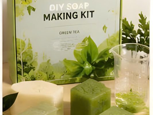 Kit Làm Xà Phòng Trà Xanh Thiên Nhiên DIY