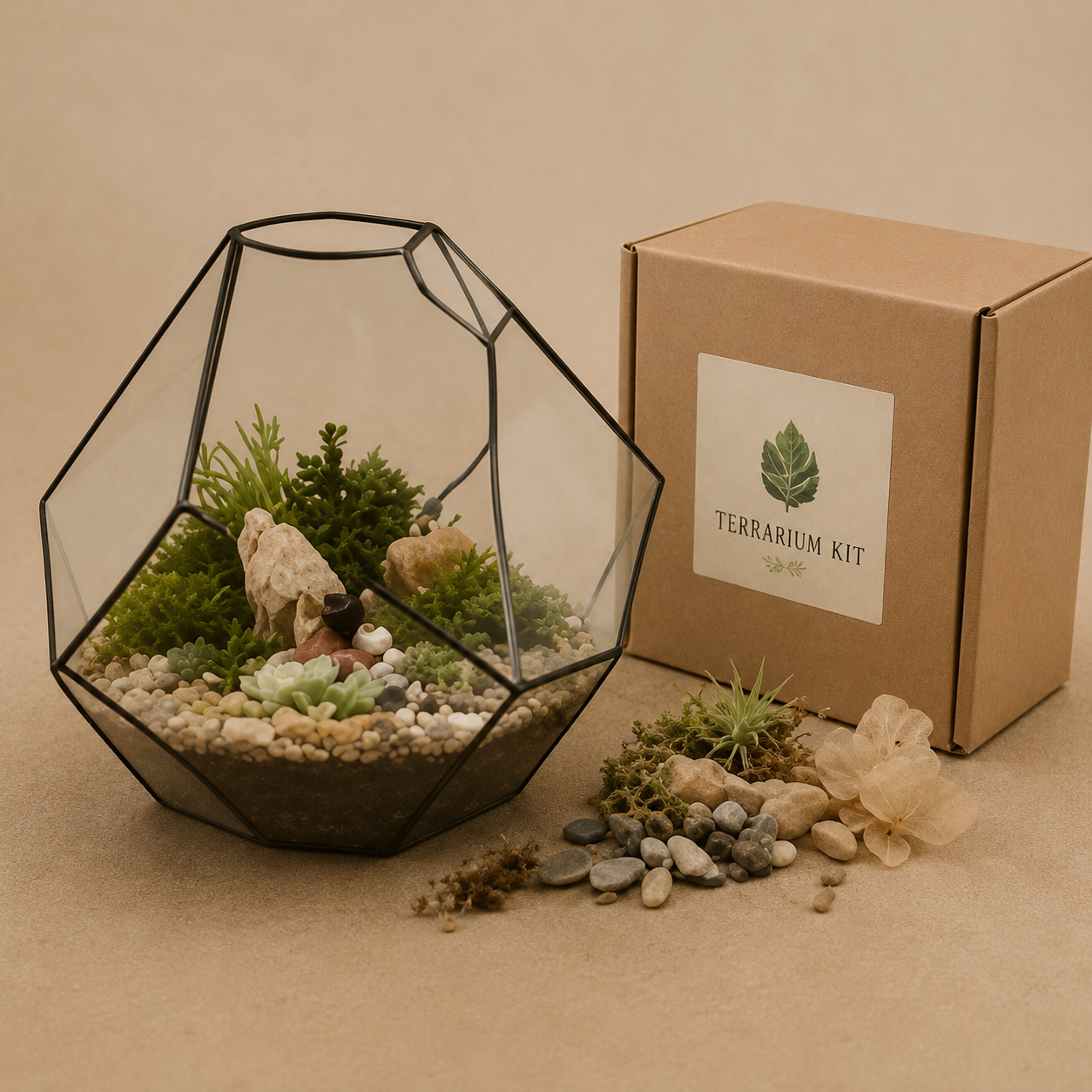 bộ kit DIY ngôi nhà tí hon