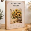 Bộ Kit Tranh Thêu DIY Hoa Hướng Dương