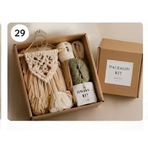 bộ kit diy macrame treo tường handmade