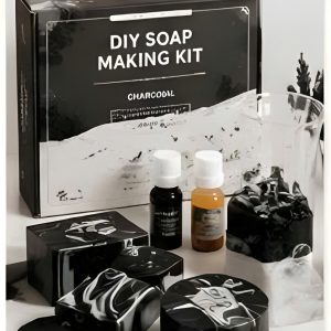 Kit Làm Xà Phòng Than Hoạt Tính DIY