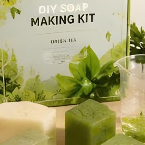 Kit Làm Xà Phòng Trà Xanh Thiên Nhiên DIY