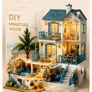 Kit Nhà Mini Ngôi Nhà Bên Biển DIY